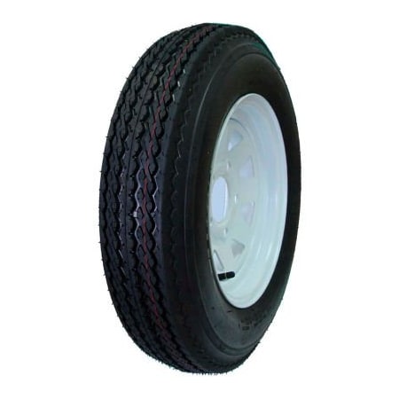 Sutong Tire Resources Hi-Run Boat Trailer Assembly 5.70-8 4PR SU02 & 8X3.75 5-4.5 White ASB1043